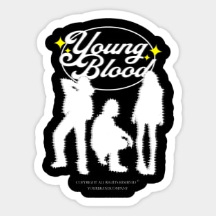 Young Blood Sticker